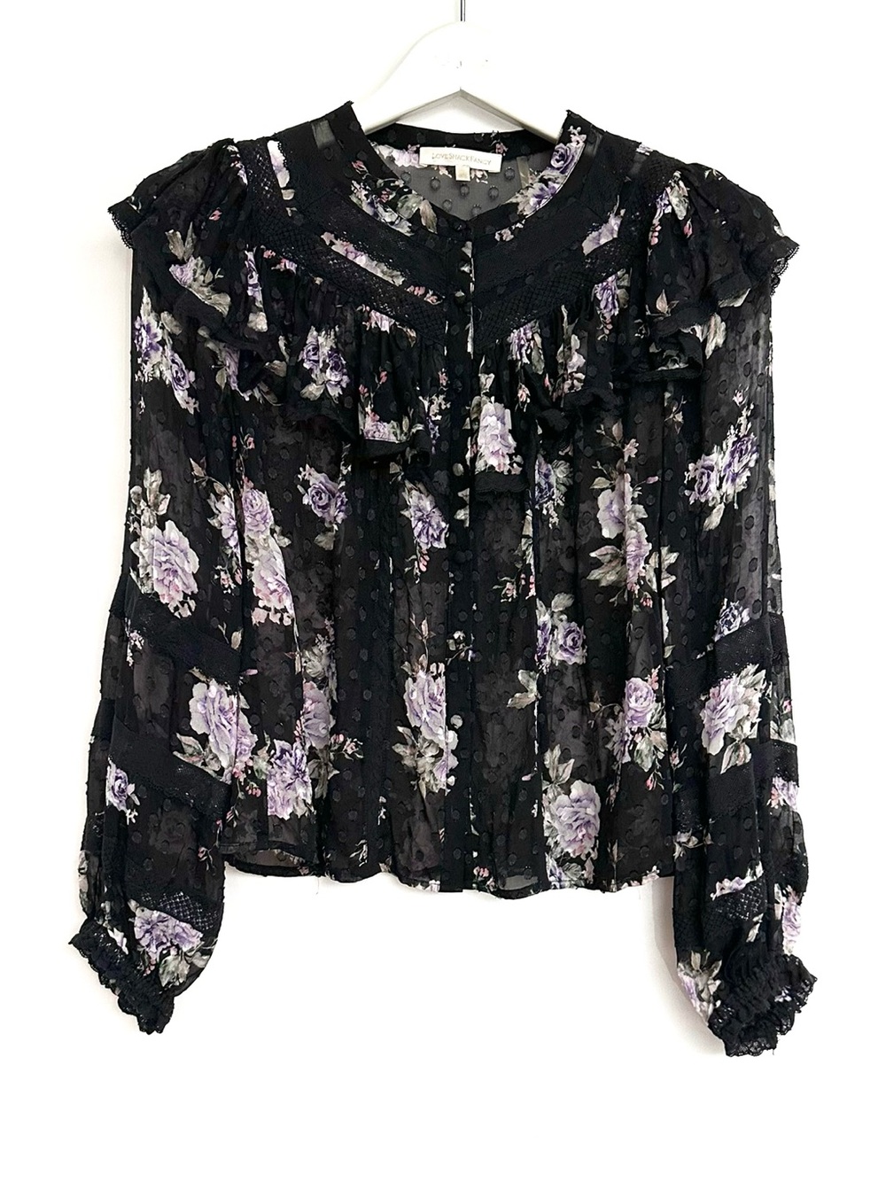 LoveShackFancy SILK Blouse